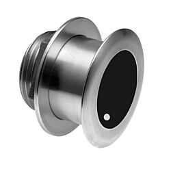 SS175H Stainless Steel Low profile Thru-hull chirp 1kw transducer HIGH CHIRP 130 kHz - 210 kHz