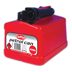 Tetracan Petrol Can - Red (5Ltr)        