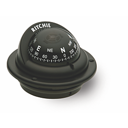 Ritchie Trek™ TR-35, 2¼” Dial Flush Mount - Black