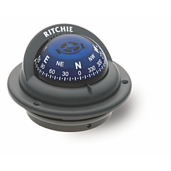 DISCONTINUED - NO REPLACEMENT (Ritchie Trek™ TR-35, 2¼” Dial Flush Mount - Grey)