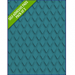 BLUE - Original Step Pads Diamond Pattern 550x135x3/2mm