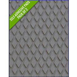 GREY - Original Step Pads Diamond Pattern 550x135x3/2mm