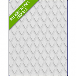 WHITE SAND - Original Step Pads Diamond Pattern 412x203x3/2mm