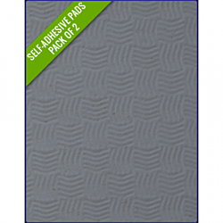 GREY - Original Step Pads Smooth Pattern 412x203x3/2mm