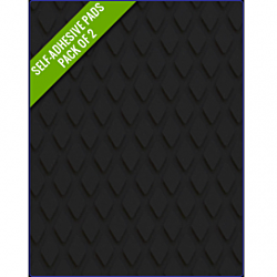 BLACK - Original Step Pads Diamond Pattern 550x135x3/2mm