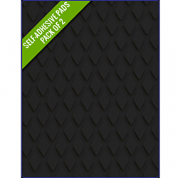 BLACK - Original Step Pads Diamond Pattern 412x203x3/2mm