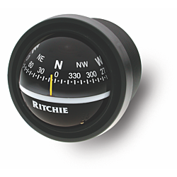 Ritchie Explorer™ V-57.2, 2¾” Dial Dash Mount - Black