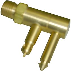 Waveline Mercury / Mariner Brass Male Quick Connect 1/4"