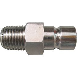 Waveline Honda 1/4" Male NPT tank connector Nickel plated brass