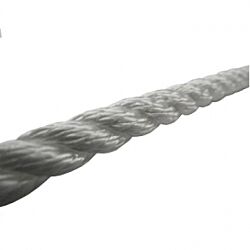 14mm 3 Strand Polyester Black 200M      