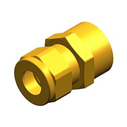 Adaptor 1/2"bsp Male - 10mm Compression fitting (Brass) - OEM 