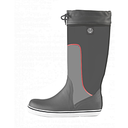 Maindeck tall grey rubber boot Size 4