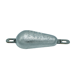 Magnesium Pear shaped Hull Anode 0.6 Kgs Nominal Net Weight