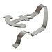 Inox Tablecloth Clamps box of 4         