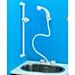 Mixer Shower Wte C/W Bracket