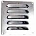 SS Louvered Vent 120 x120mm AISI 316     