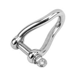 Twisted Shackle With 10mm Forged Pin
