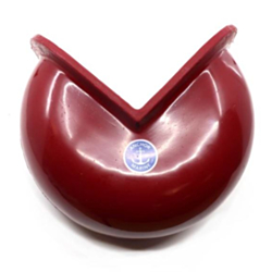 Burgundy Transom / Corner Fenders 13 x 10 x 10 (5 x 4 x 4)