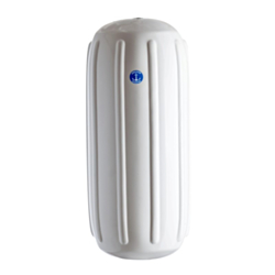 White Thru-Line Ribbed Fender 18 x 38cm