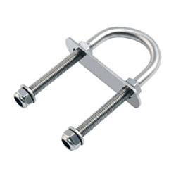U Bolt With Top Backing Plate