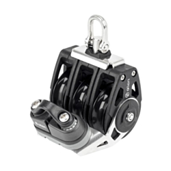 40mm Dynamic Triple Swivel Block with Cam Cleat
