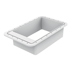 Flange for BTR185 in grp