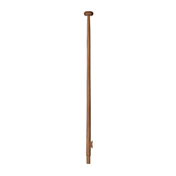 Mahogany Flag Pole 125cm                 