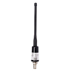 Black 2dB 0.3m Extra Heavy-Duty Helical Commercial AM/FM Antenna with 'N' Connector in Base
