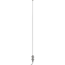 White GRP 3dB 1.55m Extra Heavy-Duty Mast Mount Commercial VHF Antenna