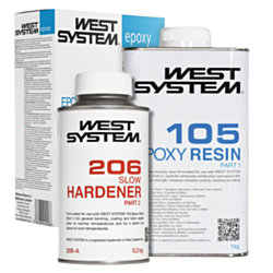 105 with 206 B Pack 6.0kg Epoxy Resin and Hardener