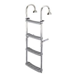 Folding ladder 180° crook, 3+3