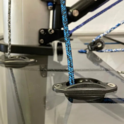 20mm Single Dynamic Through Deck Block (Carded)