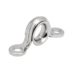Forged Stainless Steel Eye Strap With Ferrule – Small