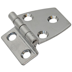 304 Stainless Steel Offset Short Side Dampening Door Hinge 2-1/8" x 1-1/2"