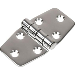 304 Stainless Steel Dampening Door Hinge 2-7/8" x 1-1/2"