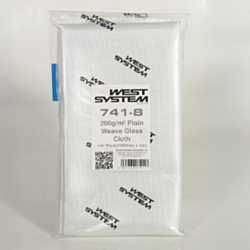 200g/m² Plain Weave Glass Cloth 1000mm wide 741B 1m² Pack