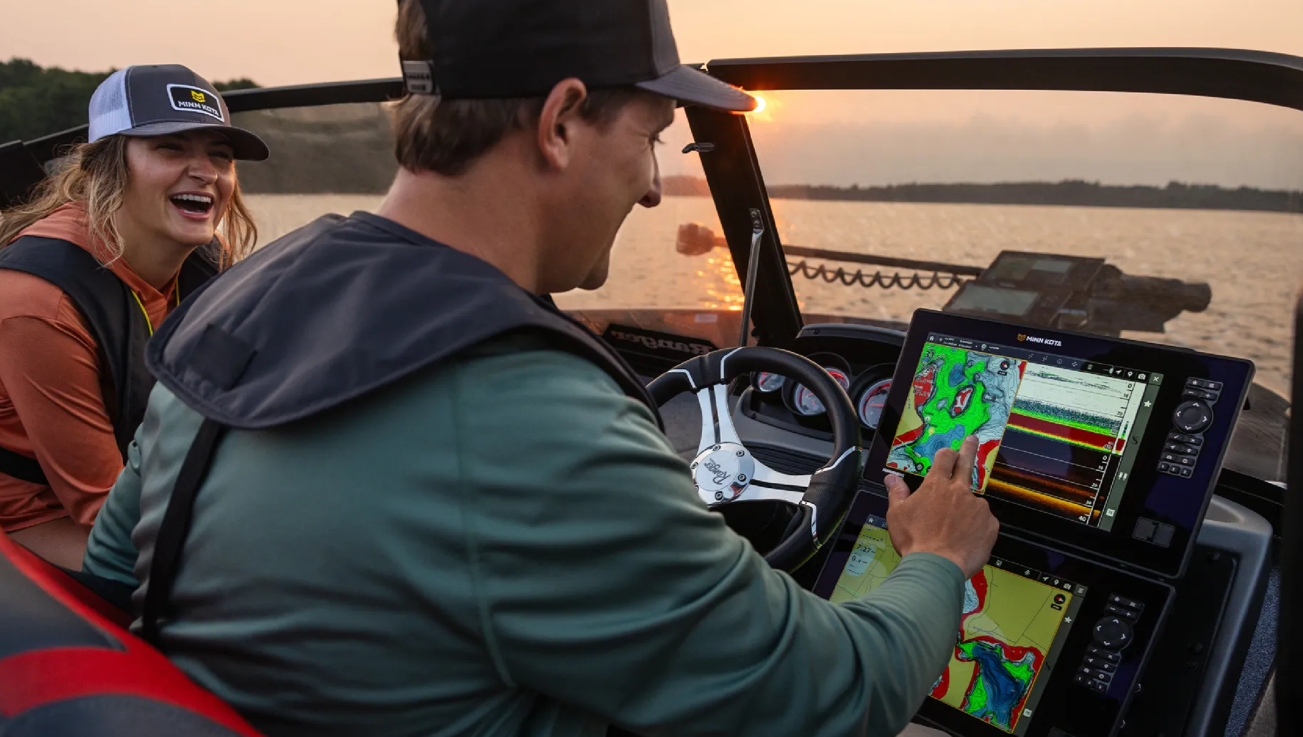 Minn Kota navigation feature