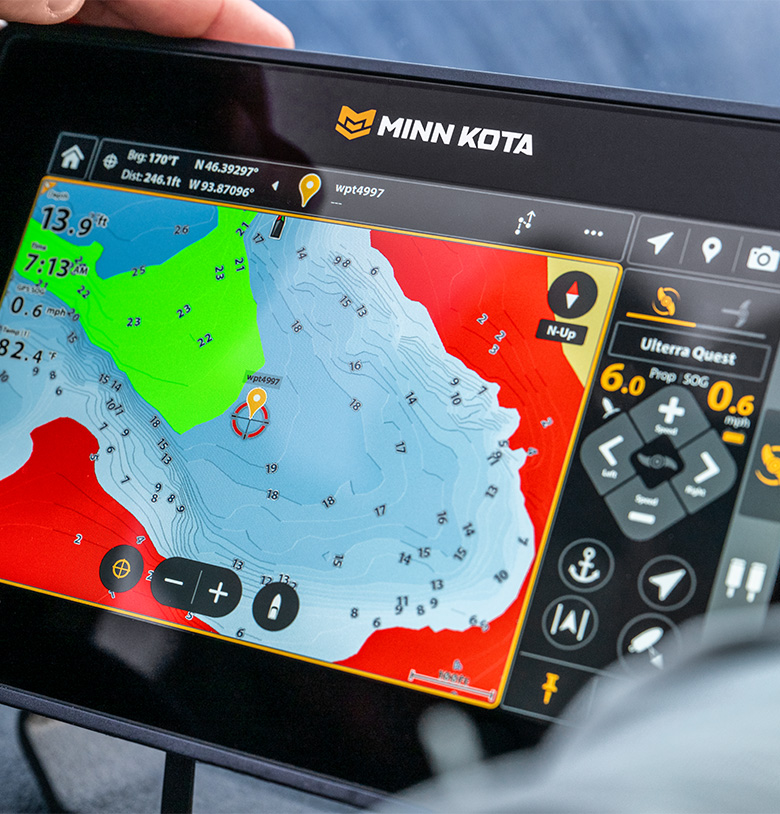 Minn Kota X Series fish finder family