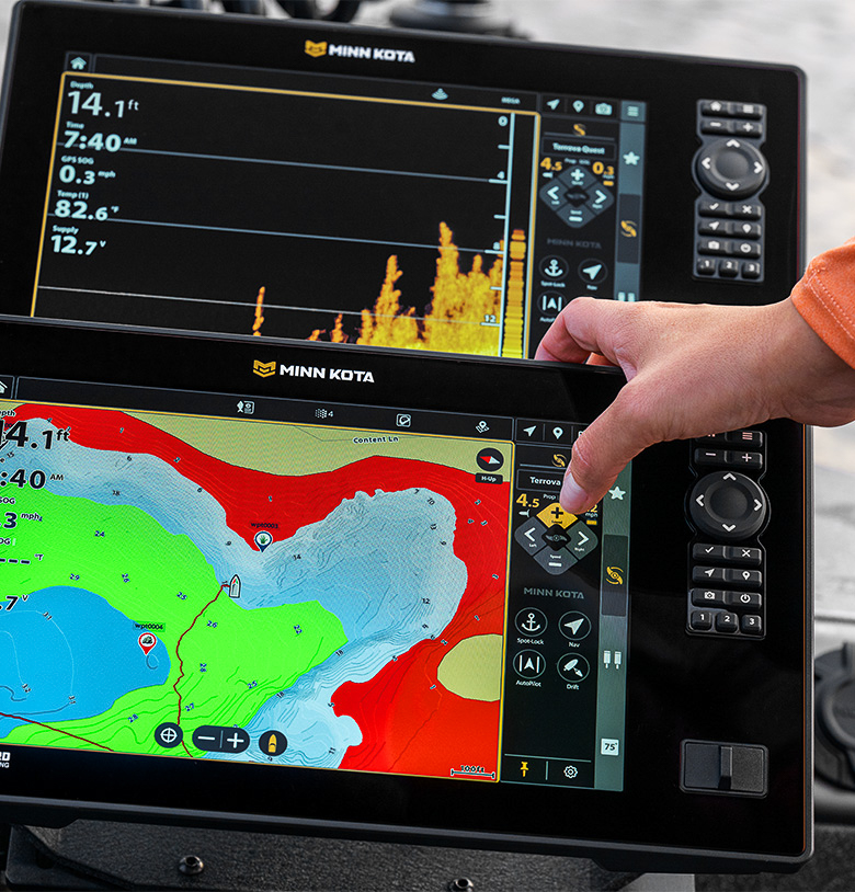 Wireless integration across compatible Minn Kota equipment